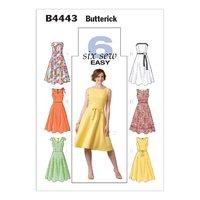 butterick misses petite dress sewing pattern 373267