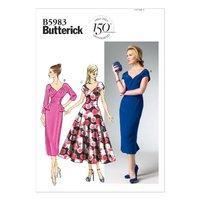 butterick misses evening dress sewing pattern 373867