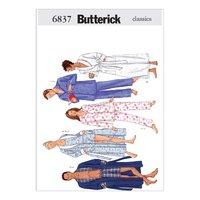 Butterick Unisex Robe, Belt, Top, Shorts & Pants Sewing Pattern 372983