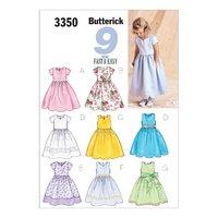 Butterick Childrens girls dress sewing pattern 372946