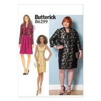 Butterick Misses\'/Women\'s Jacket and Dress Sewing Pattern 373105