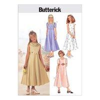 Butterick Girls Dress Sewing Pattern 373205