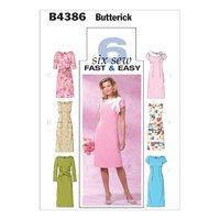 Butterick Misses Petite Dress Sewing Pattern 373254