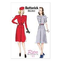 Butterick Misses\' Dress and Belt Sewing Pattern 373302