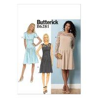 butterick misses petite dress sewing pattern 373304