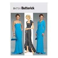 butterick misses petite shrug and dress sewing pattern 373305
