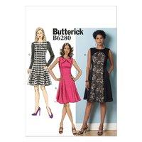 butterick misses petite dress sewing pattern 373310