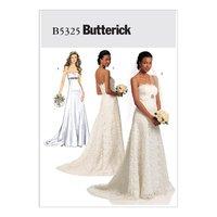 Butterick Misses\' Bridal Dress Sewing Pattern 373413