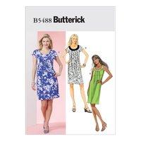 butterick misses dress sewing pattern 373442