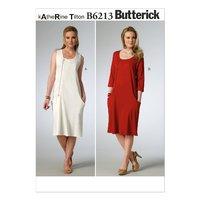 butterick misses jumper and dress sewing pattern 373620