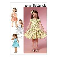 Butterick Children\'s/Girl\'s Dress Sewing Pattern 373648