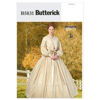 Butterick Historical Misses\' Dress Sewing Pattern 373685