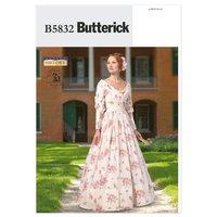 Butterick Misses\' Historical Dress Sewing Pattern 373686