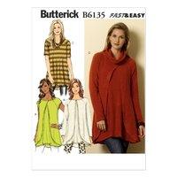 Butterick Misses\' Tunic Sewing Pattern 373838