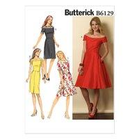 butterick misses petite dress sewing pattern 373854