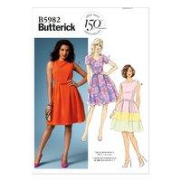 butterick misses petite dress and belt sewing pattern 373865