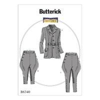 Butterick Banded Jacket, Breeches and Jodhpurs Sewing Pattern 373003