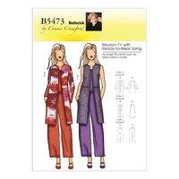 Butterick Misses\' Womens Jacket, Vest and Pants Sewing Pattern 373440