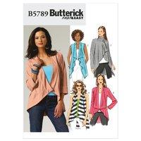 butterick misses vest and jacket sewing pattern 373671