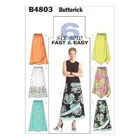 Butterick Misses\' Petite Skirt Sewing Pattern 373316