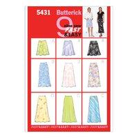 Butterick Misses\' Petite Skirt Sewing Pattern 373433