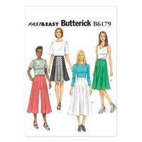 Butterick Misses\' Skirt and Culottes Sewing Pattern 373721