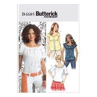 butterick misses top sewing pattern 373300