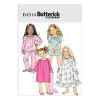 Butterick Children\'s Girls\' Top, Shorts, Pants and Gown Sewing Pattern 373329