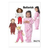 Butterick Toddler\'s/Children\'s Top, Jumpsuit and Pants Sewing Pattern 373332