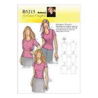 Butterick Misses\' Womens Petite Top Sewing Pattern 373398