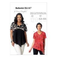Butterick Misses\'/Women\'s Top Sewing Pattern 373658
