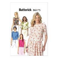 Butterick Misses\' Top Sewing Pattern 373734