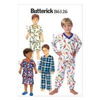 butterick childrens boys top shorts and pants sewing pattern 373860