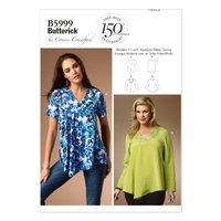 Butterick Misses\' Women\'s Tops Sewing Pattern 373883