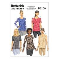 Butterick Misses\' Top Sewing Pa...
