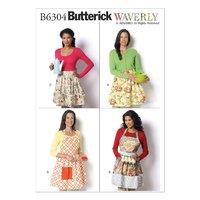 Butterick Misses\' Aprons Sewing Pattern 373092