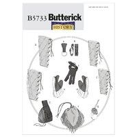 Butterick Mug/Ax Loops, Bracers, Greaves, Gloves and Pouch Sewing Pattern 373649