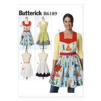 butterick misses aprons sewing pattern 373655