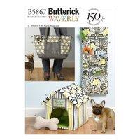 Butterick Toy, Organiser, House, Mat and Carry Bag Sewing Pattern 373693