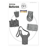 Butterick Gaunlet, Water Bottle Carrier and Pouches Sewing Pattern 373833