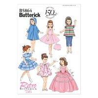 butterick clothes for 18 doll sewing pattern 373690