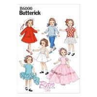 Butterick Clothes for 18\'\' Doll Sewing Pattern 373884