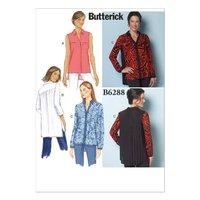 Butterick Misses\' Shirt Sewing Pattern 373287