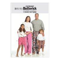 Butterick Misse\'s/Men\'s/Children\'s/Boy\'s/Girl\'s Shorts and Pants Sewing Pattern 373373