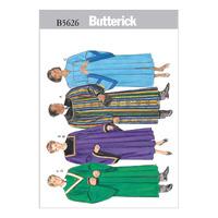 Butterick Unisex Robe and Collar Sewing Pattern 373551