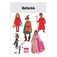 Butterick Children\'s Girls Classic Character Costume Sewing Pattern 373249