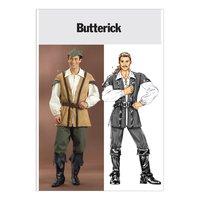 Butterick Men\'s Halloween Costume Sewing Pattern 373292