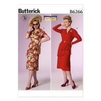 Butterick Misses\' Costume Sewing Pattern 373338