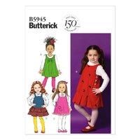 Butterick Children\'s/Girl\'s Jumper Sewing Pattern 373834