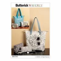 Butterick Tote Bags and Cosmetic Pouches 386398